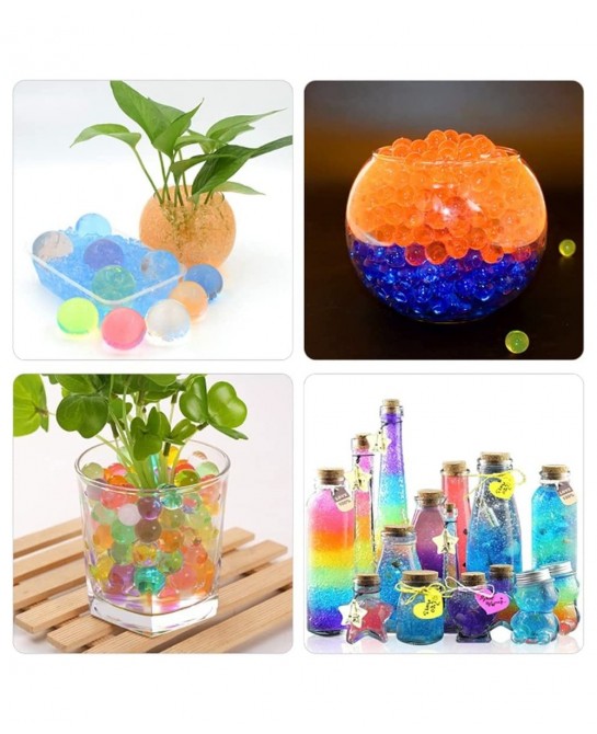 Refill Ammo Water Bullet Beads Made for Water Blaster Eco Friendly Non-Toxic Water Based Gel Balls for Gel Water Ball Blaster...