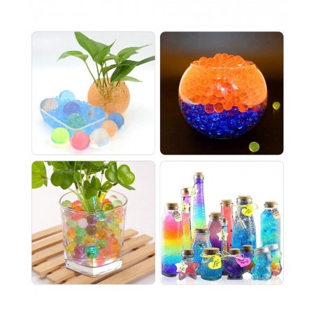 Refill Ammo Water Bullet Beads Made for Water Blaster Eco Friendly Non-Toxic Water Based Gel Balls for Gel Water Ball Blaster...