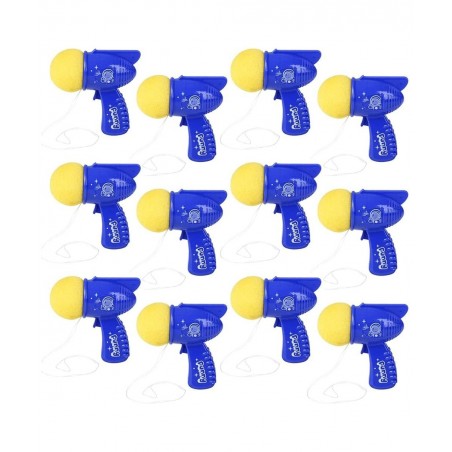 Mini Space Ball Blasters Pack of 12 3 Inch Foam Ball Toy Launchers Birthday Party Favors Goodie Bag Fillers Carnival Prize fo...