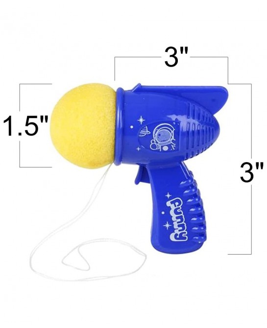 Mini Space Ball Blasters Pack of 12 3 Inch Foam Ball Toy Launchers Birthday Party Favors Goodie Bag Fillers Carnival Prize fo...
