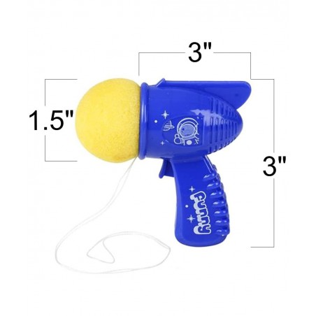 Mini Space Ball Blasters Pack of 12 3 Inch Foam Ball Toy Launchers Birthday Party Favors Goodie Bag Fillers Carnival Prize fo...