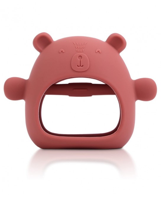 Silicone Baby Teething Toy for 3+Months Infants Baby Chew Toys for Sucking Needs Hand Pacifier for Soothing Teething Pain Rel...