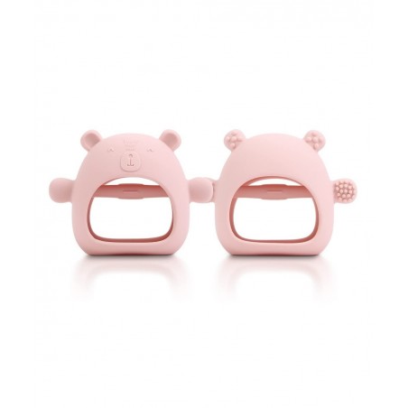 Silicone Baby Teething Toy for 3+Months Infants Baby Chew Toys for Sucking Needs Hand Pacifier for Soothing Teething Pain Rel...