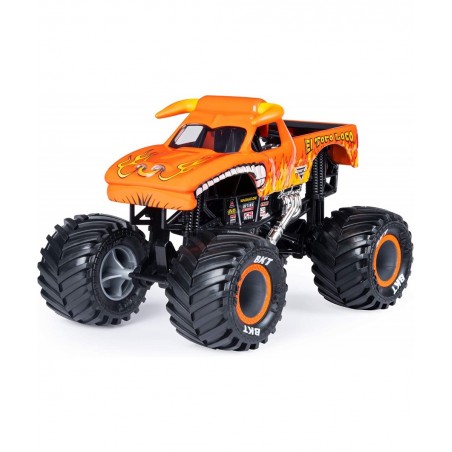 Official El Toro Loco Monster Truck Die-Cast Vehicle 1:24 Scale $51.57 Kids' Play Trucks