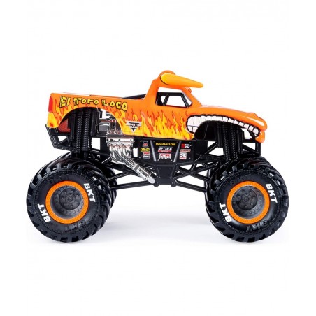 Official El Toro Loco Monster Truck Die-Cast Vehicle 1:24 Scale $51.57 Kids' Play Trucks