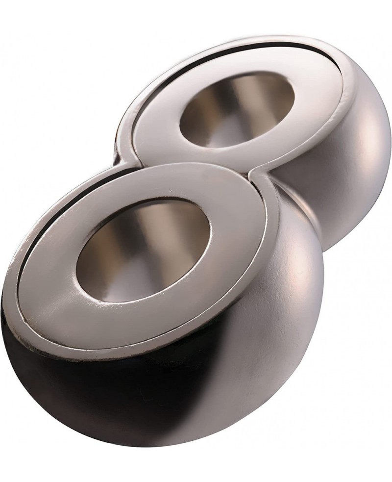 Infinity Hanayama Metal Brainteaser Puzzle Mensa Rated Level 6 for Ages 12 and Up from University Games $24.00 Brain Teaser P...