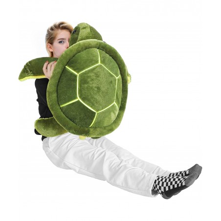 Large Stuffed Turtle Soft Plush Sea Turtle Stuffed Animals Giant Plush Stuffed Turtle Ocean Life Tortoise Throw Pillow Cute T...