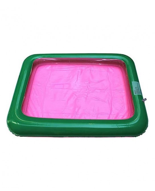Funny Kid Square Inflatable Elevated Large Sandbox Tray Castle Stacking Play Toy for Kids Boys Girls Xmas Gifts Xmas Stocking...