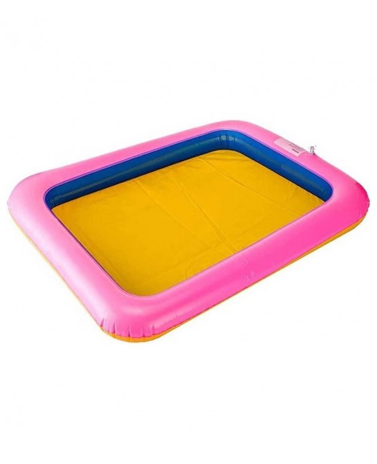 Funny Kid Square Inflatable Elevated Large Sandbox Tray Castle Stacking Play Toy for Kids Boys Girls Xmas Gifts Xmas Stocking...