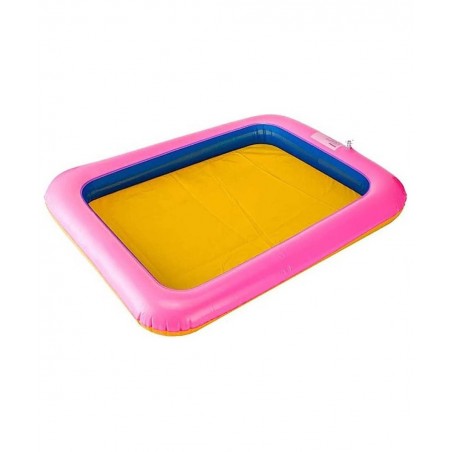 Funny Kid Square Inflatable Elevated Large Sandbox Tray Castle Stacking Play Toy for Kids Boys Girls Xmas Gifts Xmas Stocking...