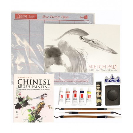 Adult Art Craft & Hobby Kits Introduction to Chinese Brush Painting Multi Colors 06826 $56.56 Craft Kits