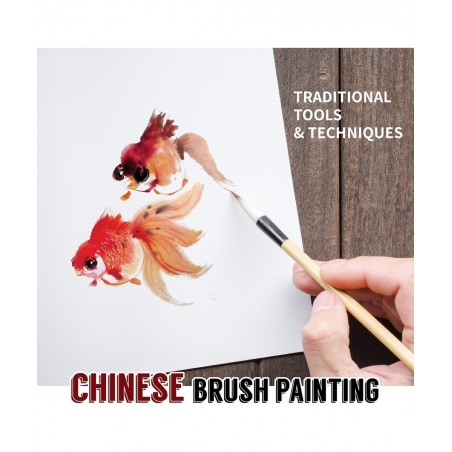 Adult Art Craft & Hobby Kits Introduction to Chinese Brush Painting Multi Colors 06826 $56.56 Craft Kits