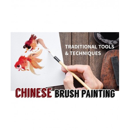 Adult Art Craft & Hobby Kits Introduction to Chinese Brush Painting Multi Colors 06826 $56.56 Craft Kits