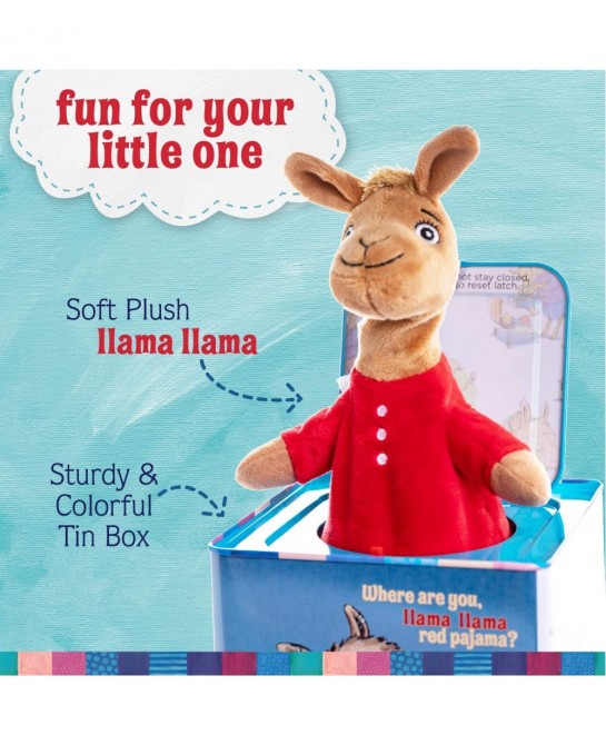 Llama Llama - Jack in the Box Musical Toy 5 inches $45.83 Baby Musical Toys