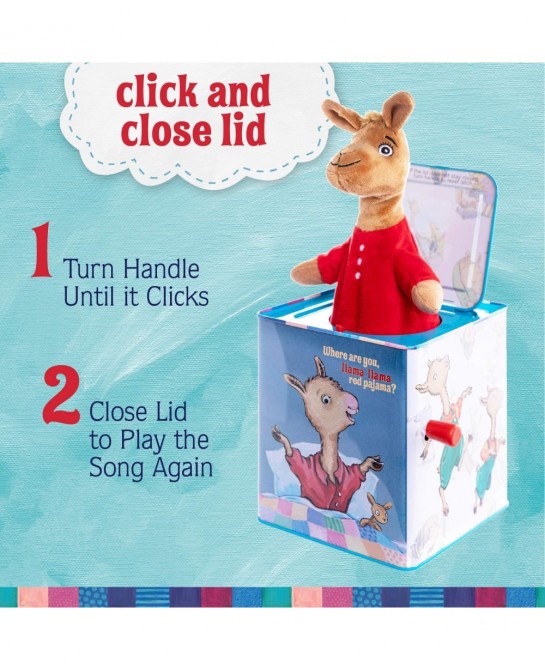 Llama Llama - Jack in the Box Musical Toy 5 inches $45.83 Baby Musical Toys