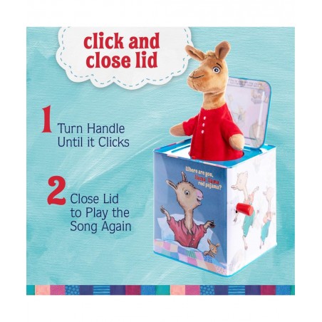 Llama Llama - Jack in the Box Musical Toy 5 inches $45.83 Baby Musical Toys