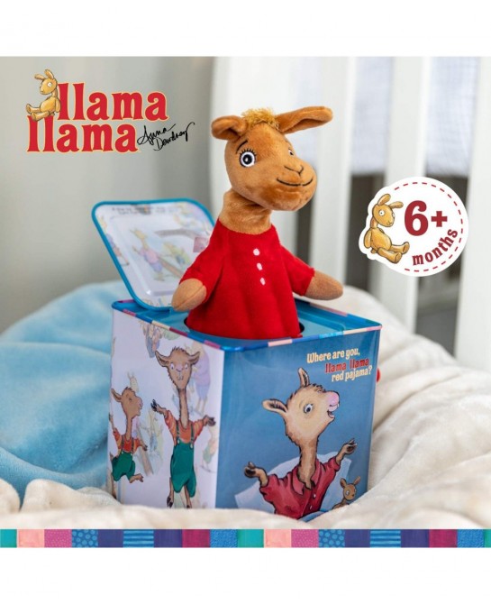 Llama Llama - Jack in the Box Musical Toy 5 inches $45.83 Baby Musical Toys