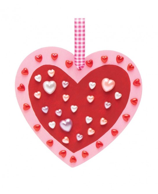 AT408 Heart Self-Adhesive Pearls - Pack of 200 Assorted Jewel Sticker Craft Embellishments for Kids Arts and Crafts Decoratin...