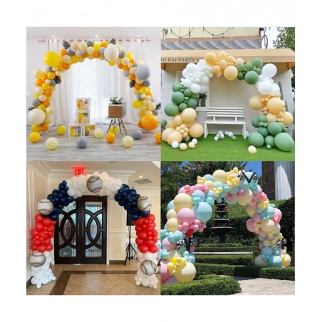 Adjustable Balloon Arch Stand Kit With Water Fillable Base for Different Party Backdrop Tool for Birthday Baby Shower Graduat...