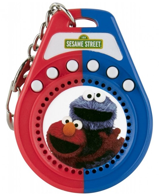 Sesame Street Talking Keychain Multi Miniature $18.04 Miniature Novelty Toys