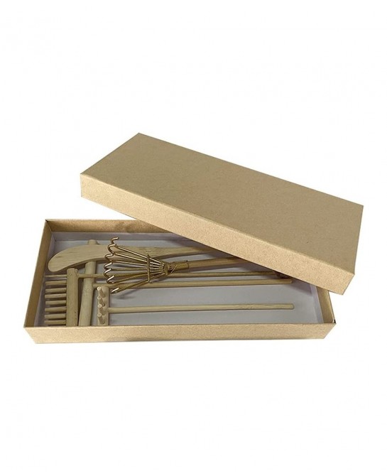 9pcs Mini Zen Garden Rake Sets Tabletop Zen Garden Sandbox Tools Zen Garden Accessory for Home Office(Wood) $15.83 Sandboxes ...