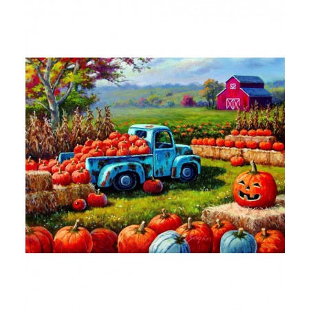 Pumpkin Farm Festival 300 pc Jigsaw Puzzle $22.71 Jigsaw Puzzles