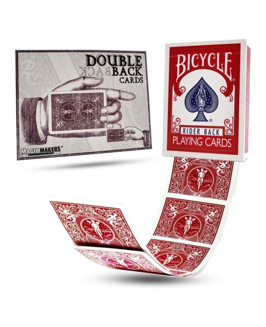 Bicycle Red Double Back Deck $18.15 Magic Kits & Accessories