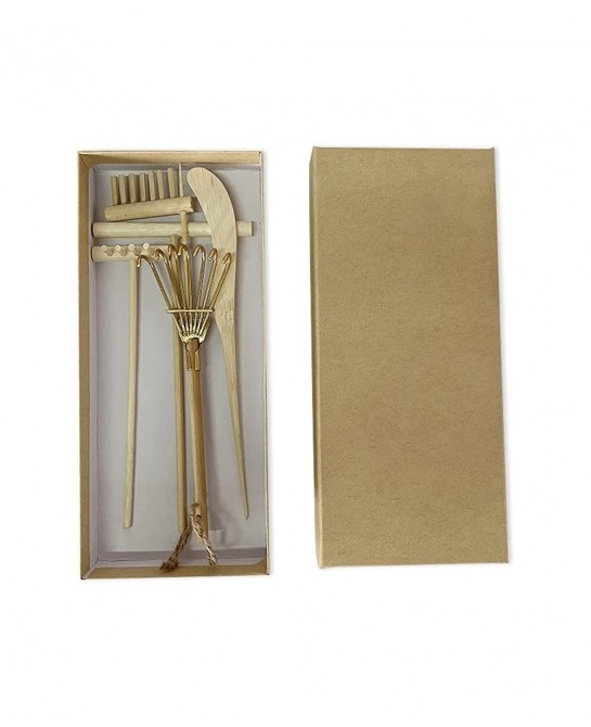 9pcs Mini Zen Garden Rake Sets Tabletop Zen Garden Sandbox Tools Zen Garden Accessory for Home Office(Wood) $15.83 Sandboxes ...