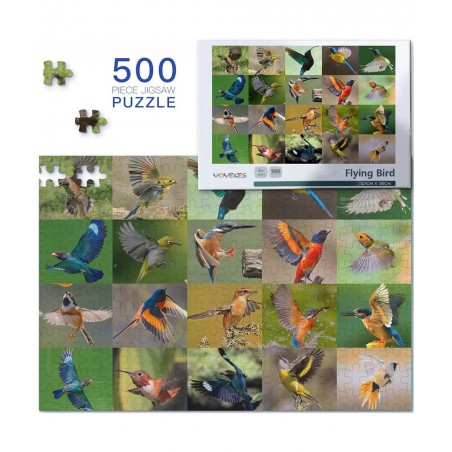 Jigsaw Puzzles 500 Piece Various Birds Jigsaw Puzzles (500 Piece Bird Puzzles) $16.27 Jigsaw Puzzles