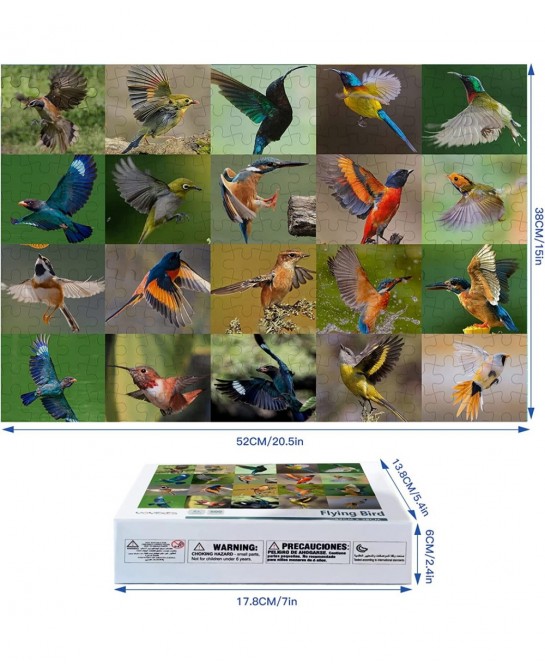 Jigsaw Puzzles 500 Piece Various Birds Jigsaw Puzzles (500 Piece Bird Puzzles) $16.27 Jigsaw Puzzles
