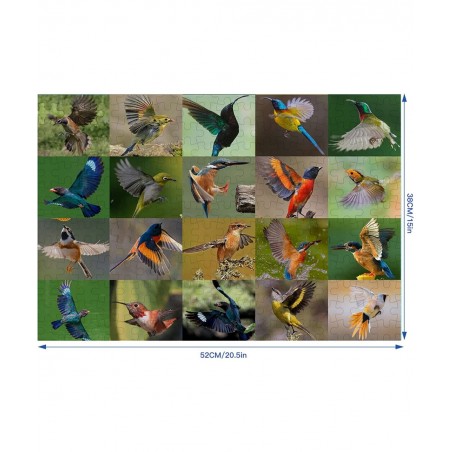 Jigsaw Puzzles 500 Piece Various Birds Jigsaw Puzzles (500 Piece Bird Puzzles) $16.27 Jigsaw Puzzles