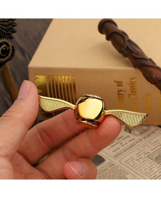 Magic Golden Orb Fidget Spinner Toy for Kid Adult Metal Finger Hand Magic Power Ball Toy Fidget Toy Gift for Fans of Magical ...