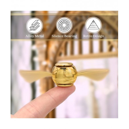 Magic Golden Orb Fidget Spinner Toy for Kid Adult Metal Finger Hand Magic Power Ball Toy Fidget Toy Gift for Fans of Magical ...