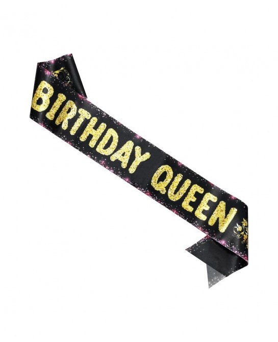 BIRTHDAY QUEEN Sash for Women Birthday Gifts Birthday Sash with Rhinestone Pin for Girls Birthday Celebration Birthday Party ...