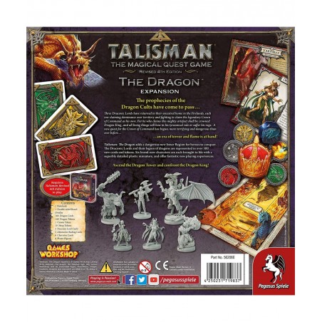 Talisman: The Dragon Expansion Blue $49.31 Board Games