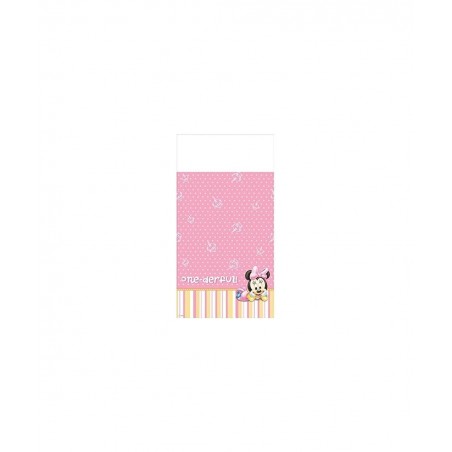 Minnie Mouse 1st Birthday Table Cover $19.30 Kids' Party Tablecovers