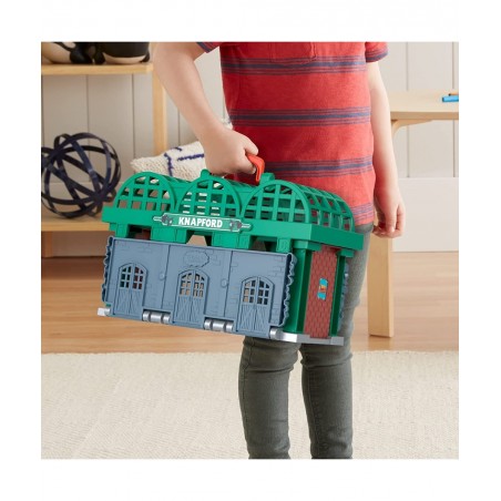 Fisher-Price Knapford Station Train Set Track with 2 in 1 playset and Storage case for preschoolers 3 and Older $36.92 Toy Ve...