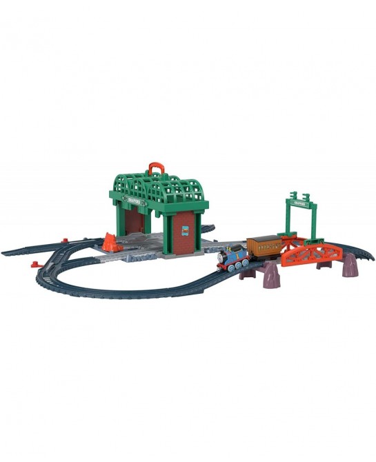 Fisher-Price Knapford Station Train Set Track with 2 in 1 playset and Storage case for preschoolers 3 and Older $36.92 Toy Ve...