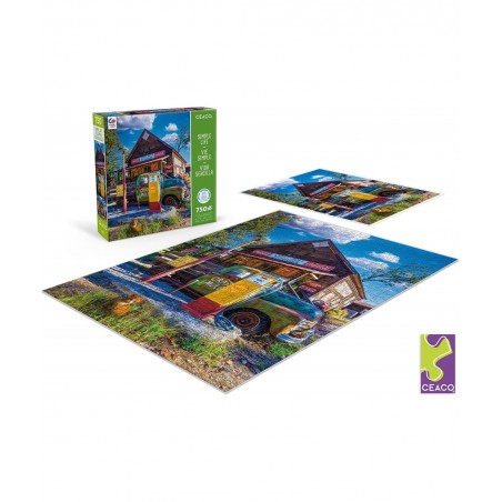 Simple Life - Crazy Mule Antiques - 750 Piece Jigsaw Puzzle $23.78 Jigsaw Puzzles