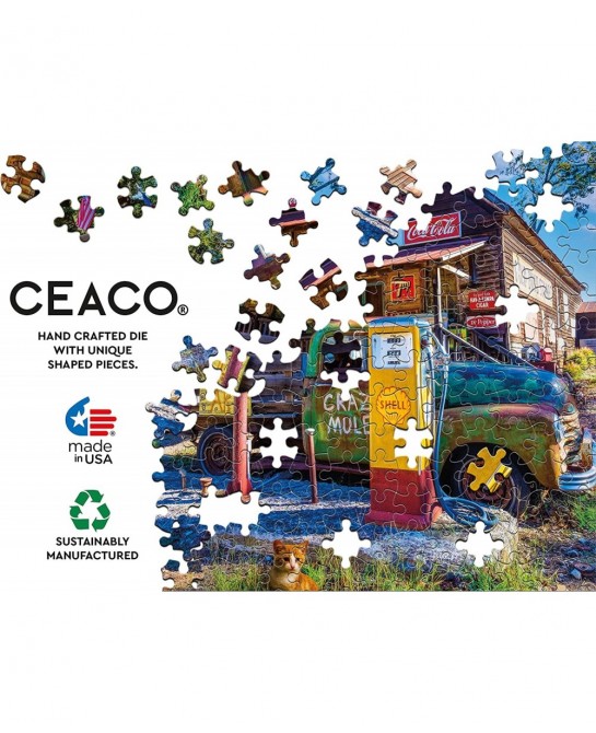 Simple Life - Crazy Mule Antiques - 750 Piece Jigsaw Puzzle $23.78 Jigsaw Puzzles