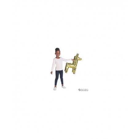 Gold Foil Donkey Pinata - Cinco de Mayo and Fiesta Party Decor $65.85 Piñatas