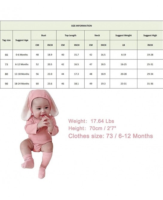 Babys Bunny Costume Easter Halloween Outfit Set Size 0-24 Months $44.47 Kids' Costumes