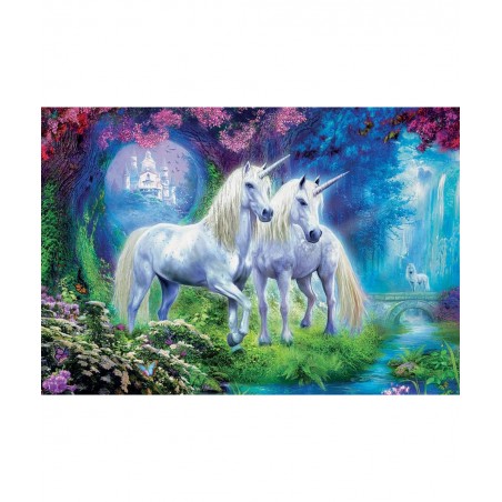 Unicorns in The Forest Jigsaw Puzzle $29.35 Jigsaw Puzzles