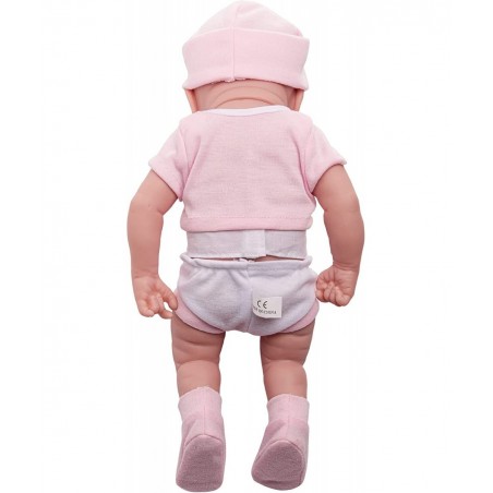 Reborn Baby Dolls Lifelike Reborn Baby Doll 13 Inch Baby Full Vinyl Soft Body Realistic Newborn Baby Girl Dolls Real Life Bab...