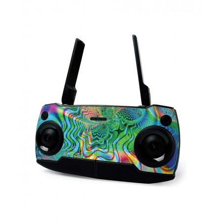 MightySkins Skin for DJI Mavic Mini Portable Drone Quadcopter - Psychedelic | Protective Durable and Unique Vinyl Decal wrap ...