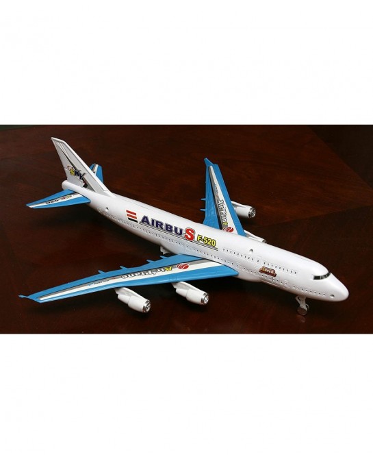 Set of 2 Commercial Plane Toy Blue and White Pull Cord 16 Inches $25.78 Flying Toys