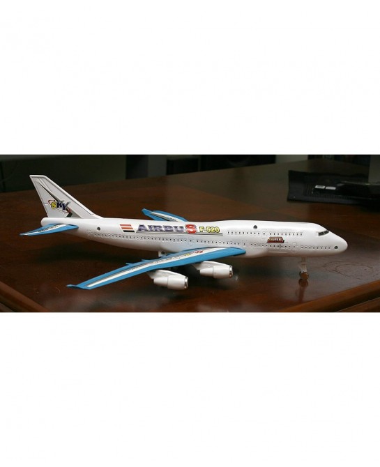 Set of 2 Commercial Plane Toy Blue and White Pull Cord 16 Inches $25.78 Flying Toys