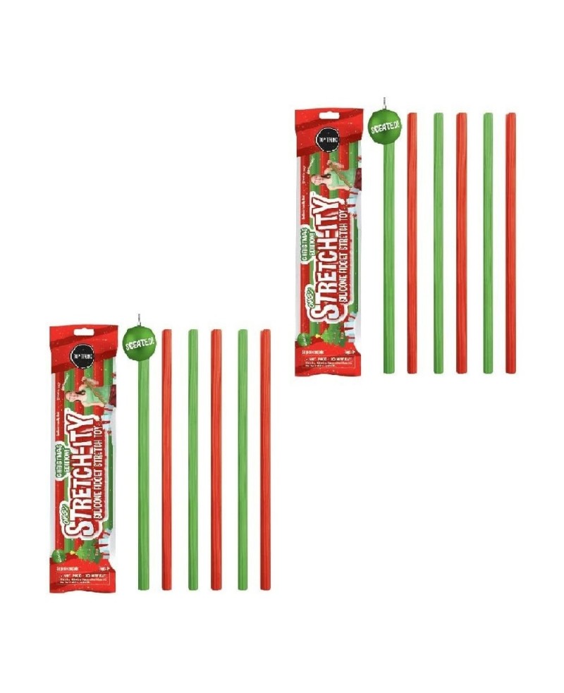 OMG Scented Stretch-ity Bundle Set- Simple OMG Pop Dimple Fidgety Fun Toy Scented Pack Set (Xmas 2 Pack) $29.35 Fidget Toys