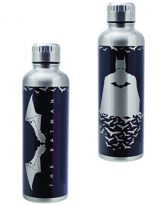 Batman Water Bottle Standard Multicolored $26.29 Gags & Practical Joke Toys