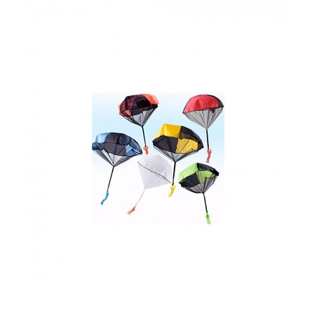 Hand Throw Parachute Children's Parachute 6-Piece Hand Throw Parachute Square Beach Outdoor Sports Toy $15.45 Miniature Novel...